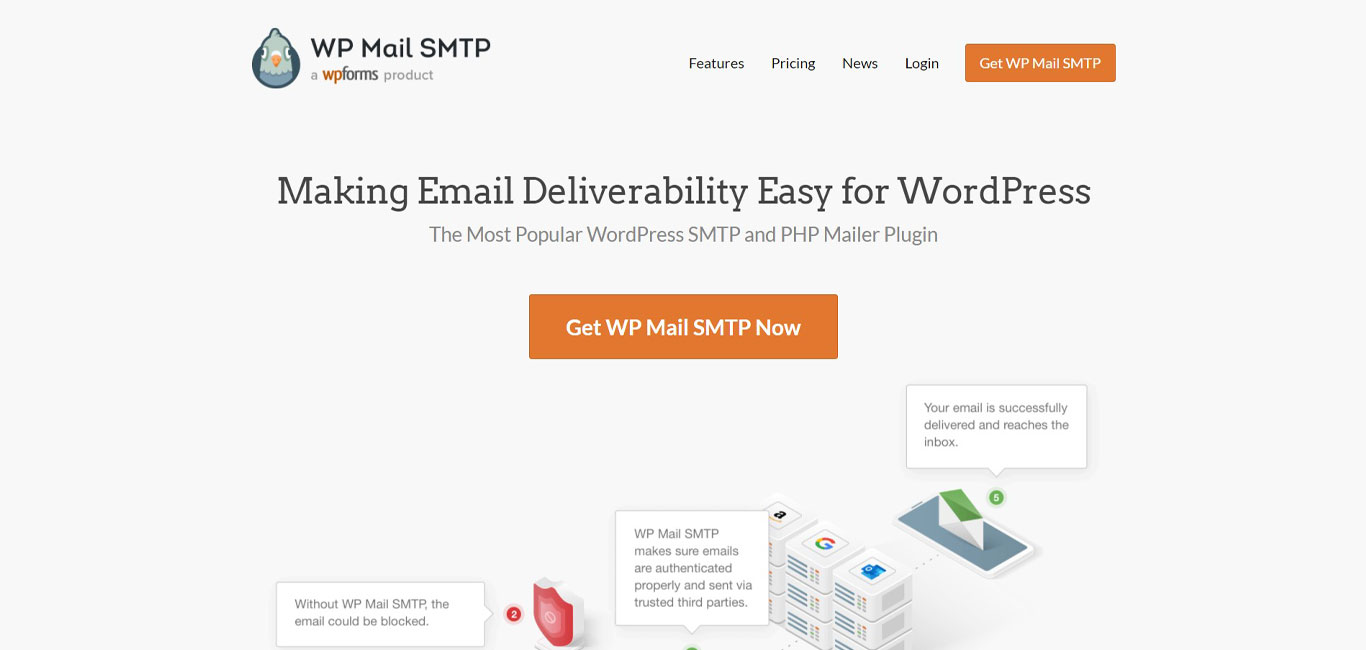 WP mail smtp plugin image