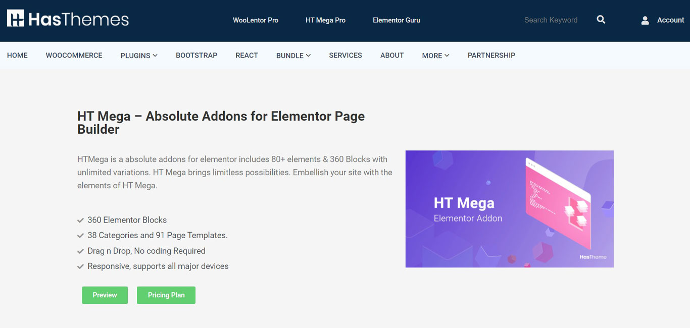 HT Mega Absolute Addons for Elementor image