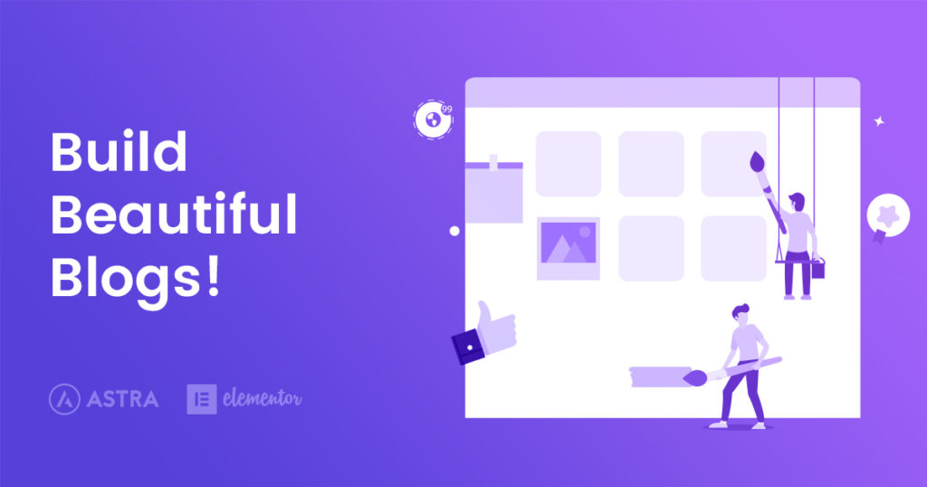 Build beautiful blog with elementor and astra