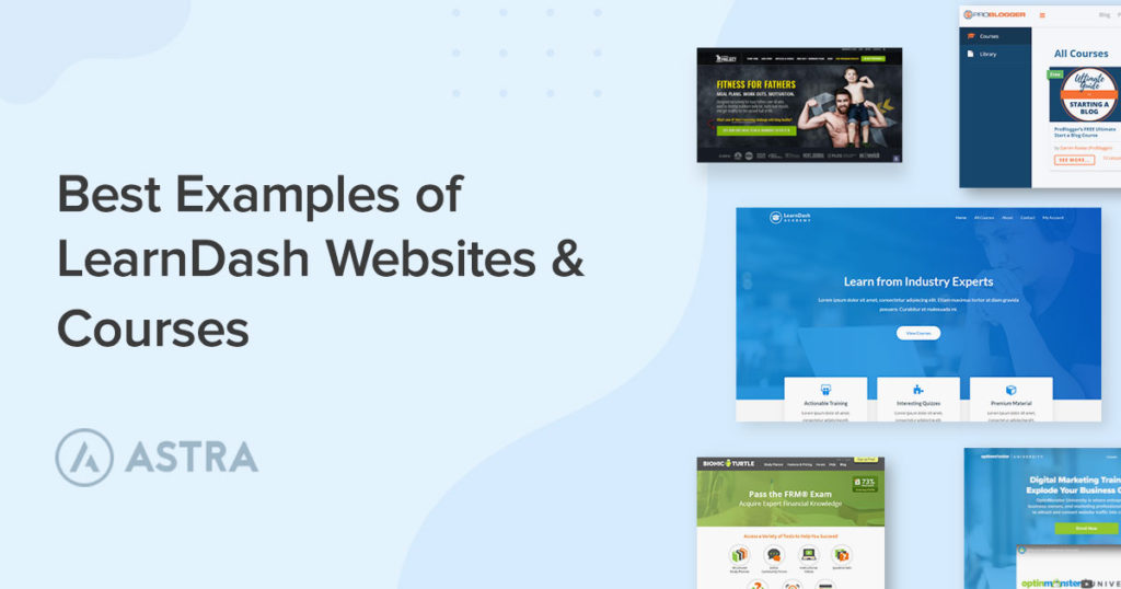 Best example of learn dash website