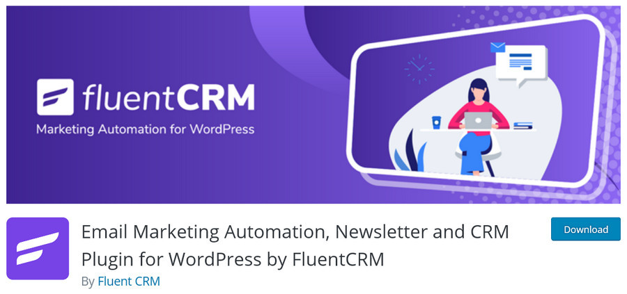 Fluent CRM WordPress plugin