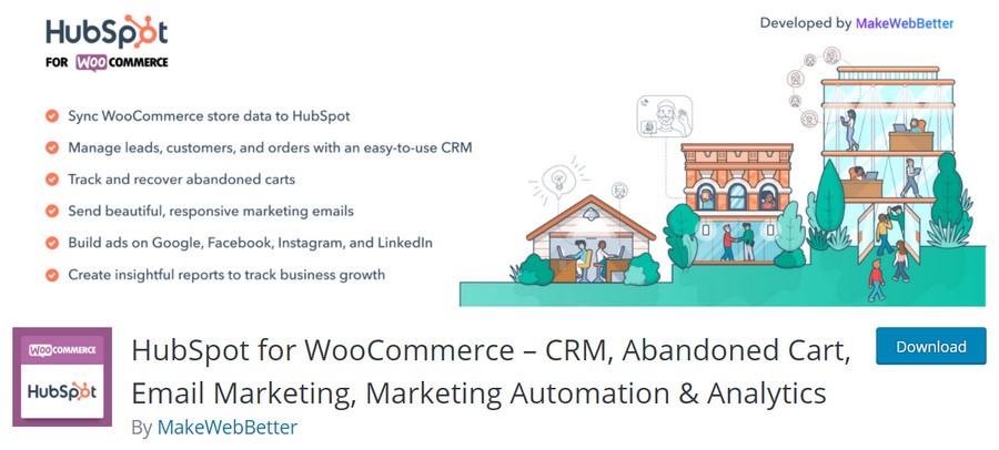 HubSpot for WooCommerce WordPress plugin