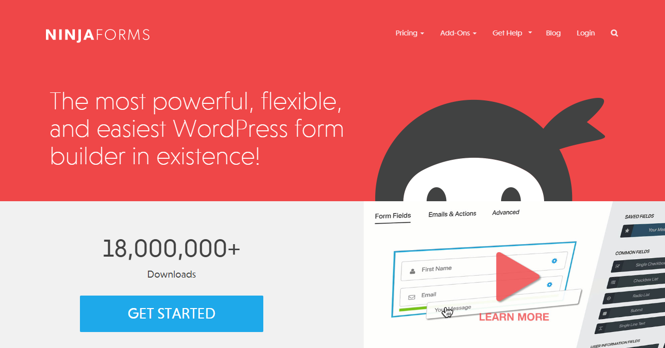 Ninja Forms premium plugin