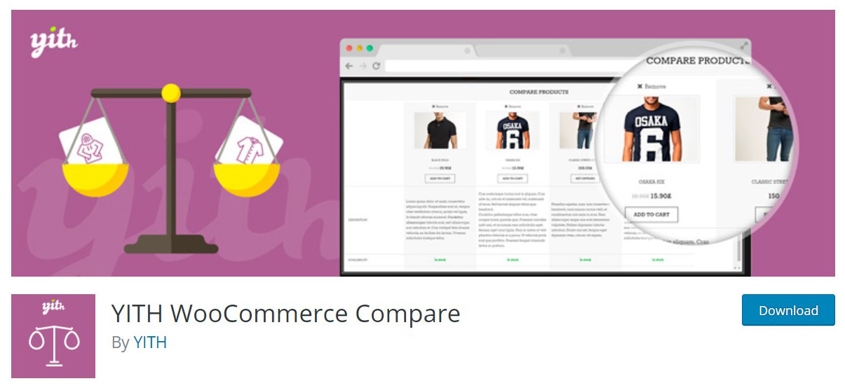 WooCommerce compare plugin