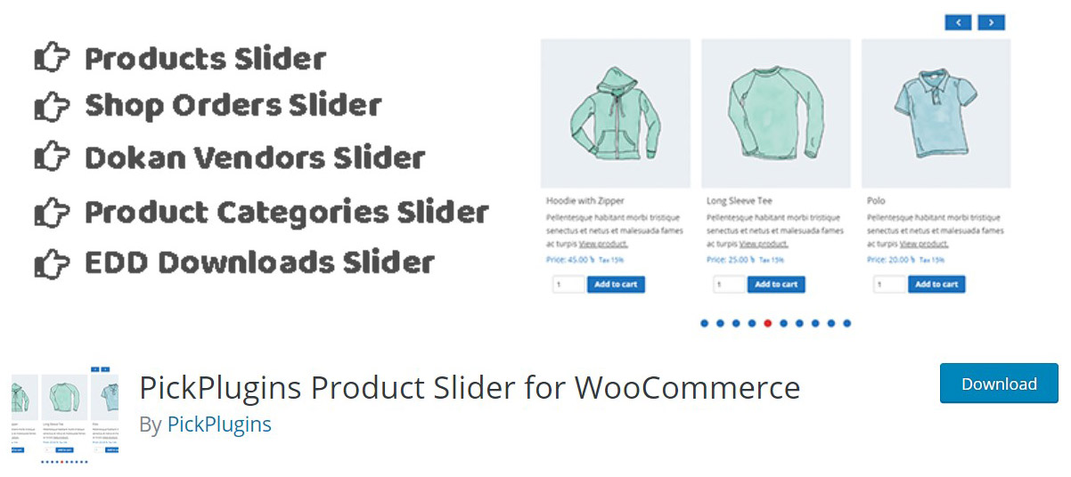 WooCommerce products slider plugin image