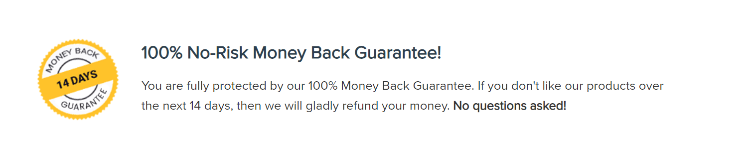 Astra - 100% money back guarantee