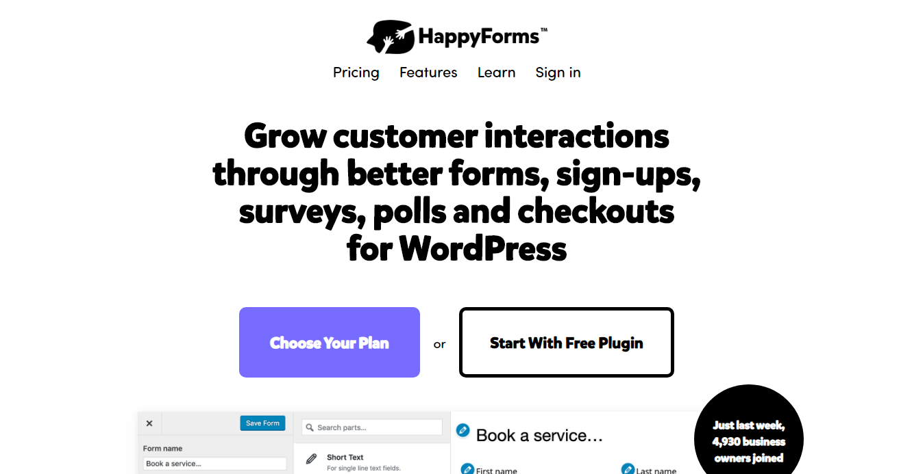 Best Contact Forms - Happy Forms