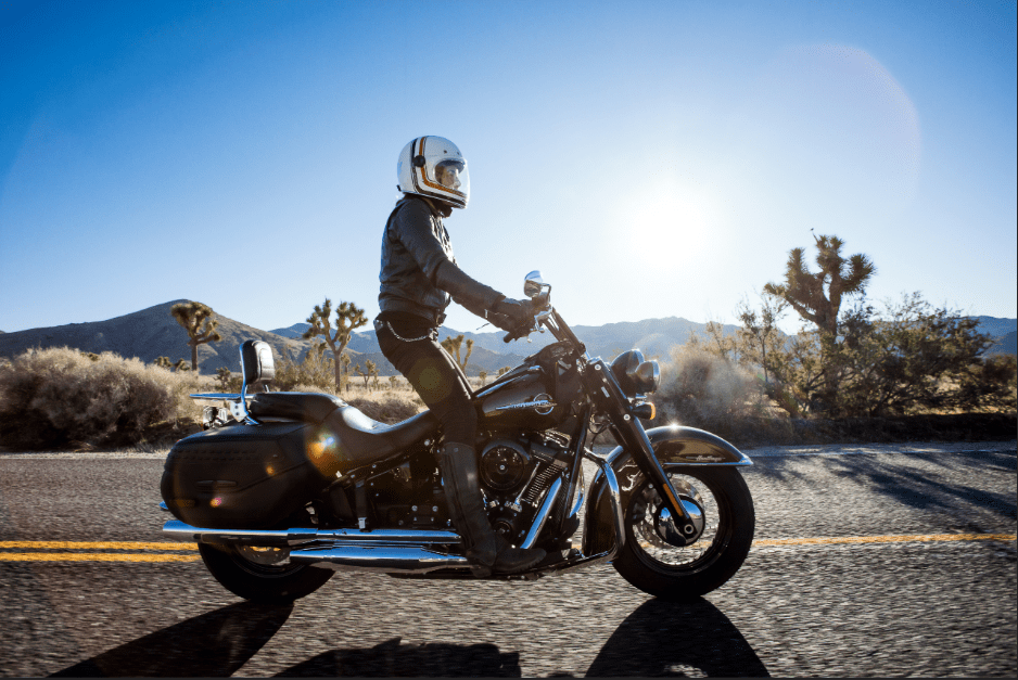 photo of guy in motorcycle