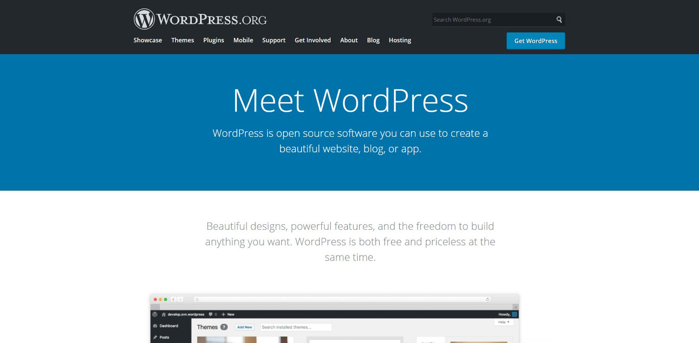 Meet wordpress image