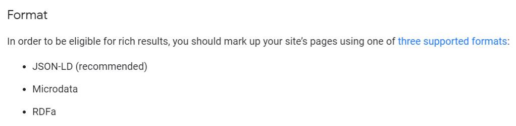Google's Structured Data Guidelines