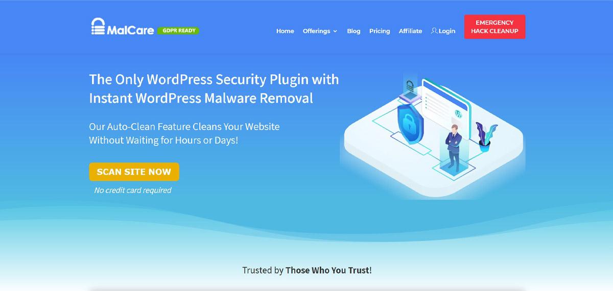 Malcare plugin site image