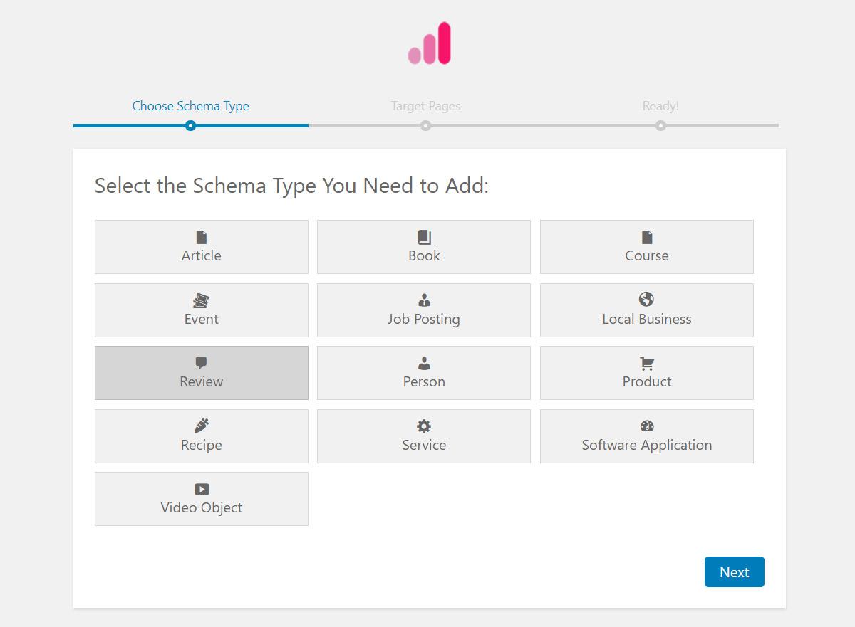 Schema types in schema pro