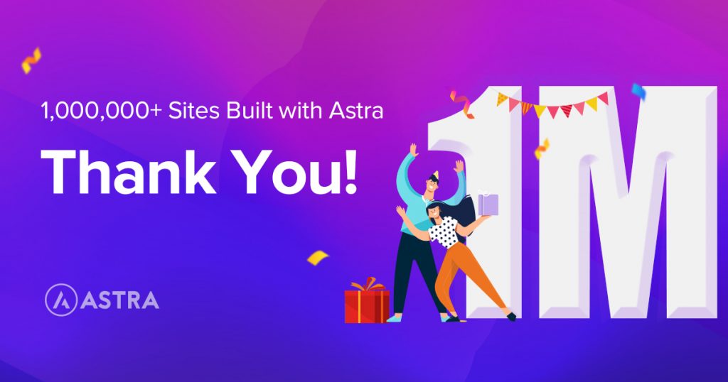 Celebrating Astra's 1 Million Active Installs!