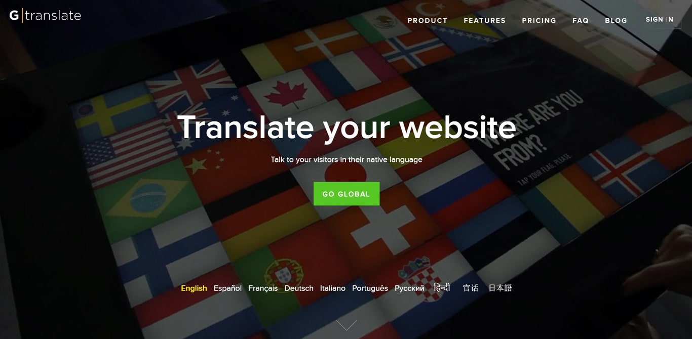 GTranslate plugin site image