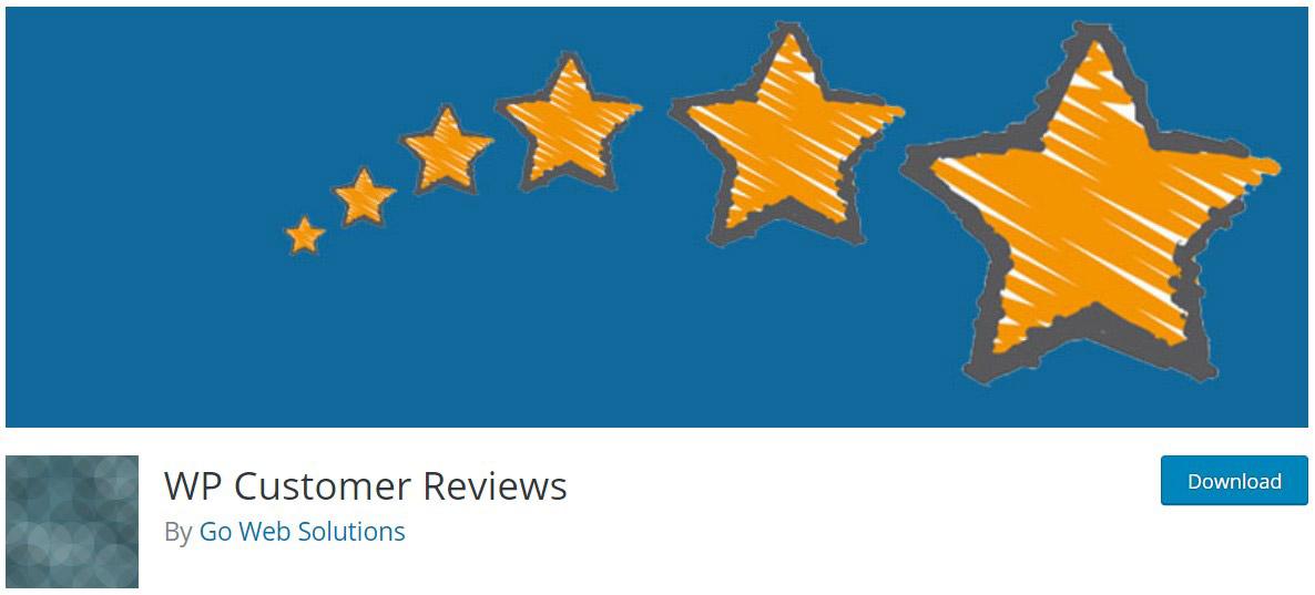 WP Customer reviews image