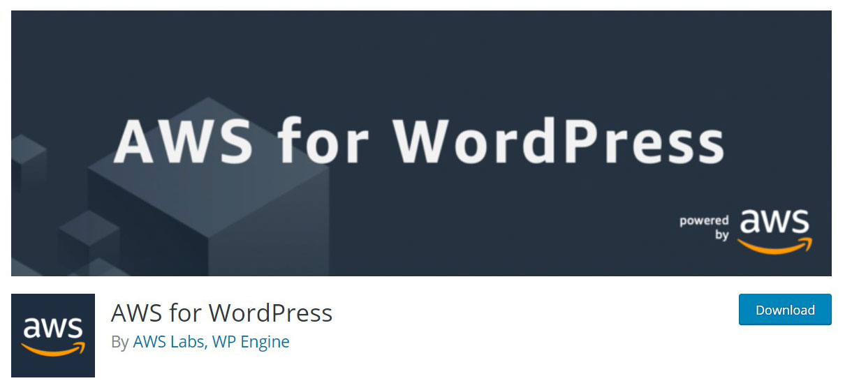 AWS for wordpress image