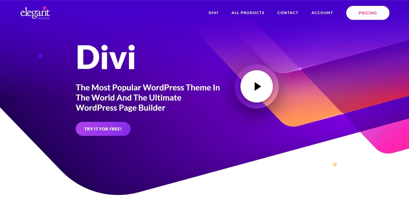 Divi multipurpose wordpress theme