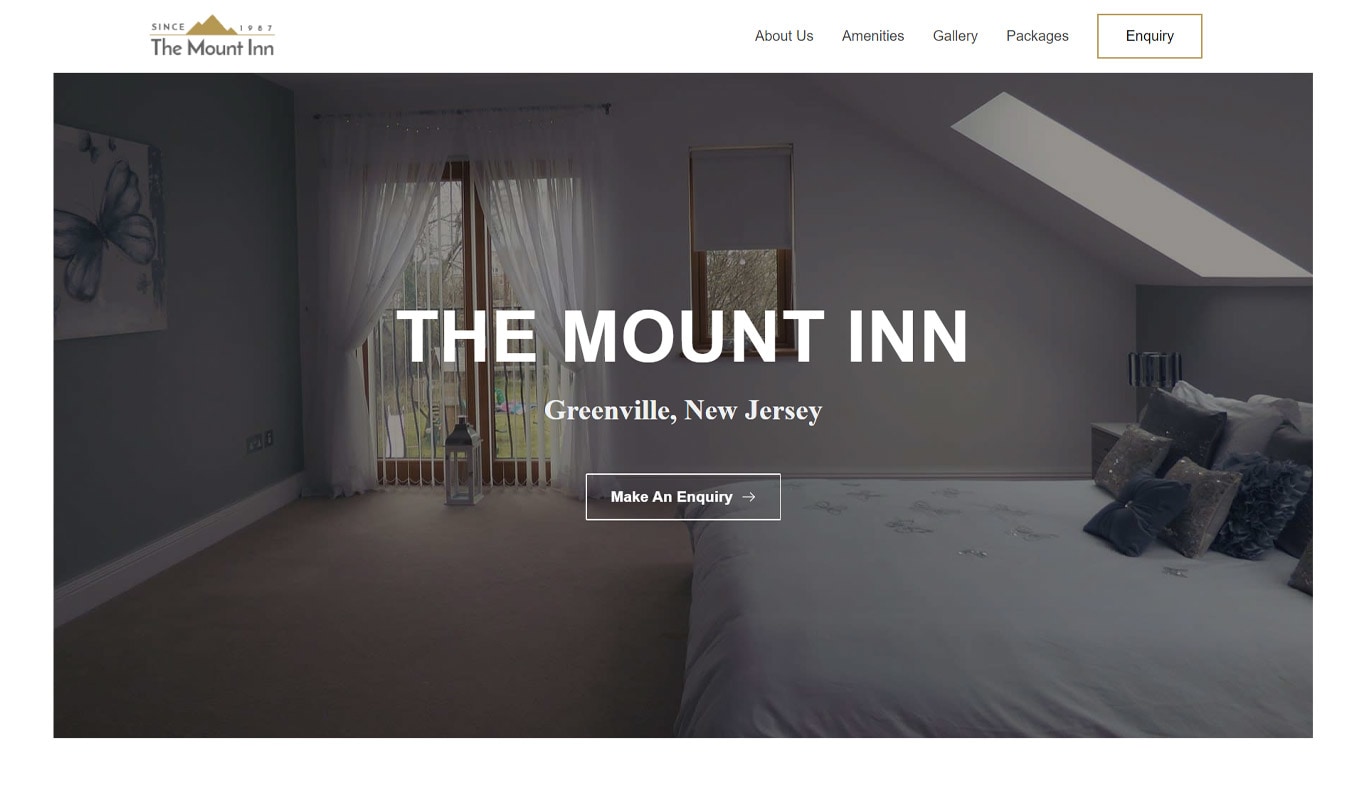 Hotel & bnb brizy template