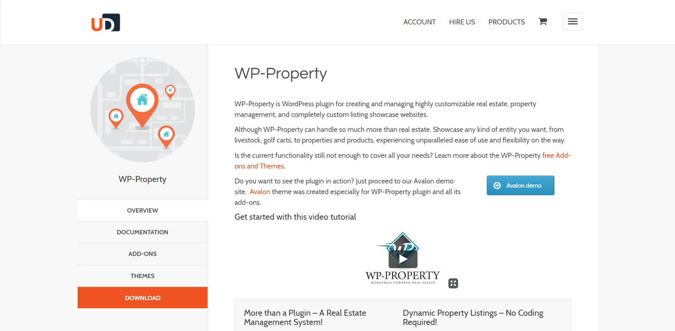 WP property site image