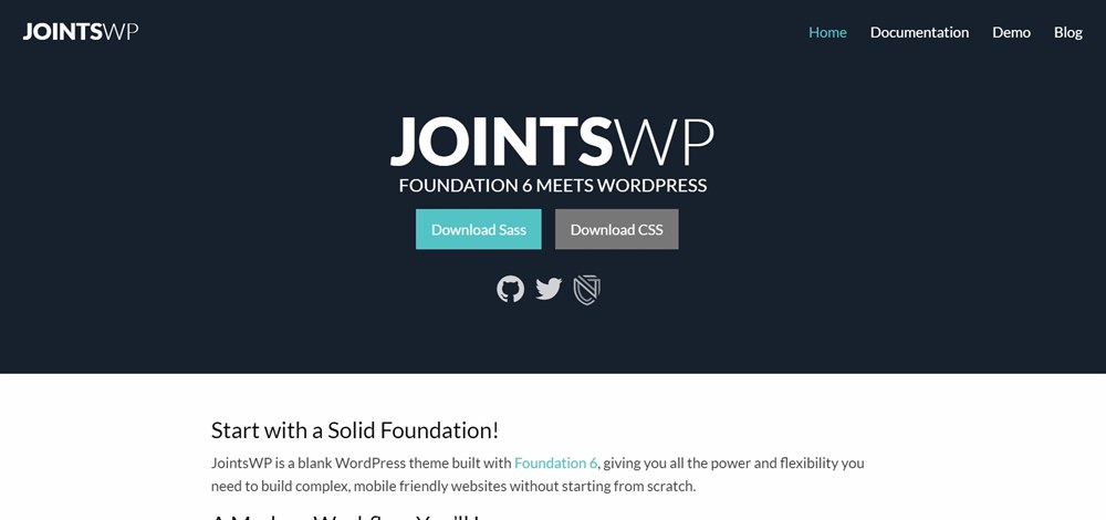 JointsWP homepage