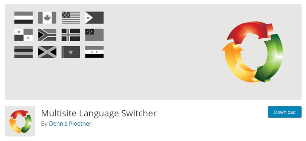 Multisite Language Switcher