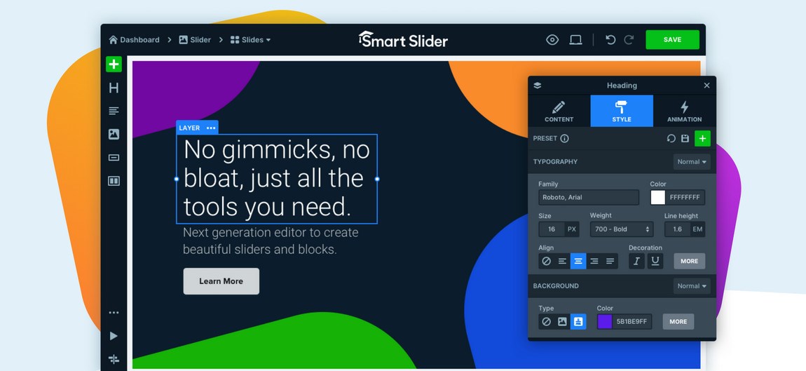 Smart Slider 3 WordPress plugin