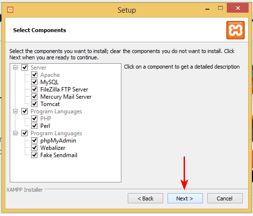 xampp setup 3