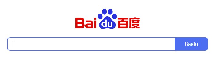 Baidu search engine