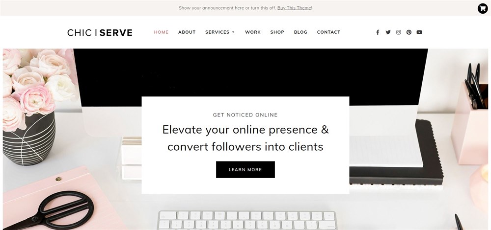 ChicServe WordPress theme