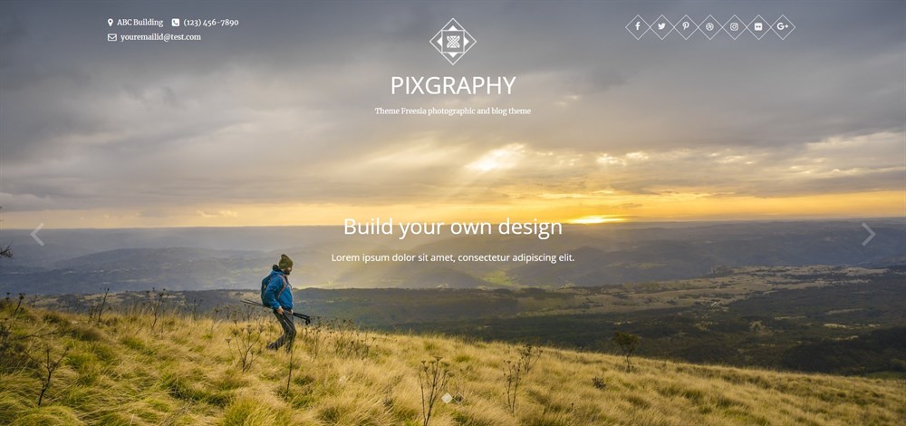 PIXGRAPHY demo site