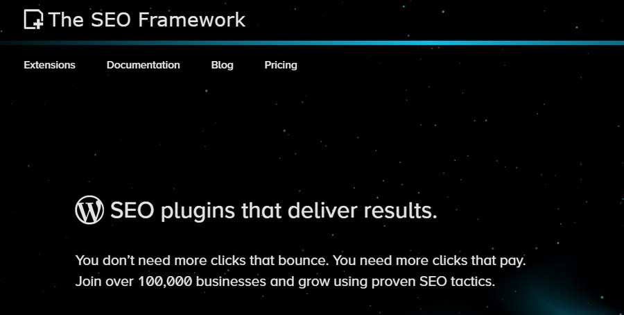 The SEO Framework wordpress plugin