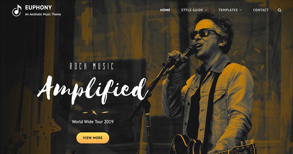 Euphony WordPress theme