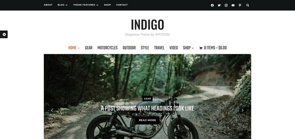 Indigo Magazine Theme by WPZOOM