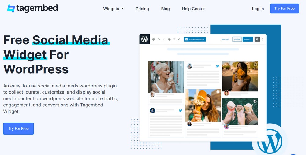 Tagembed Social Media Widget