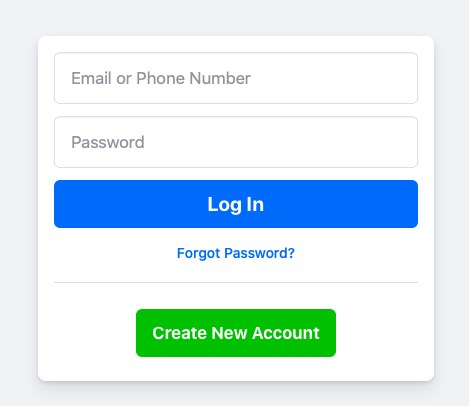 facebook login