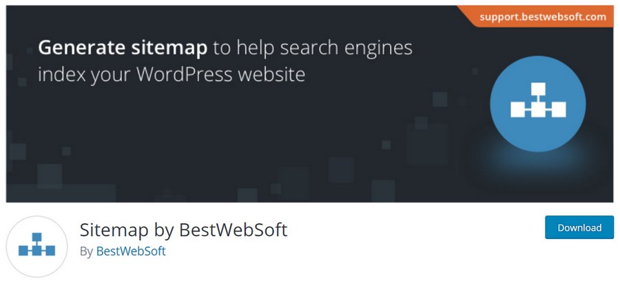 Sitemap by BestWebSoft WordPress plugin