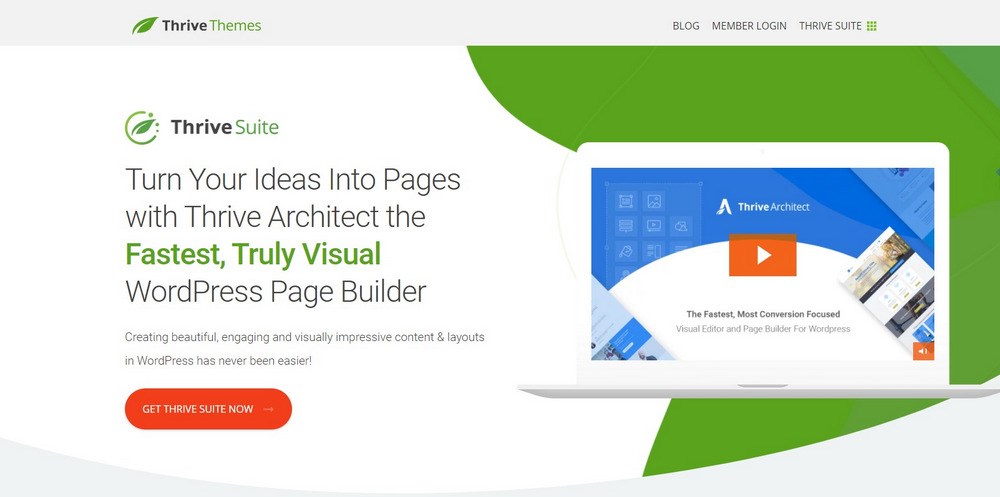 Thrive Architect WordPress Page Builder