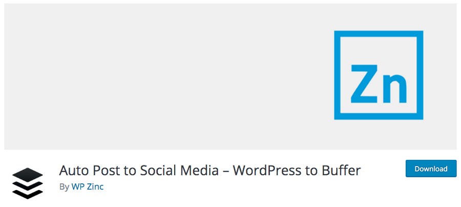 Auto Post to social media by WP Zinc