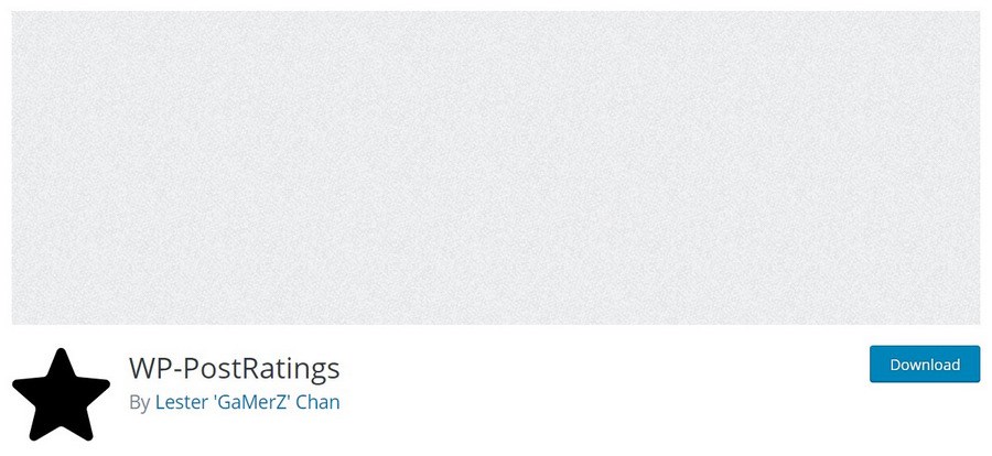 WP PostRatings plugin
