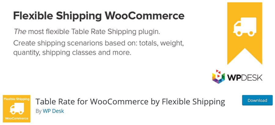 Table Rate for WooCommerce by Flexible Shipping