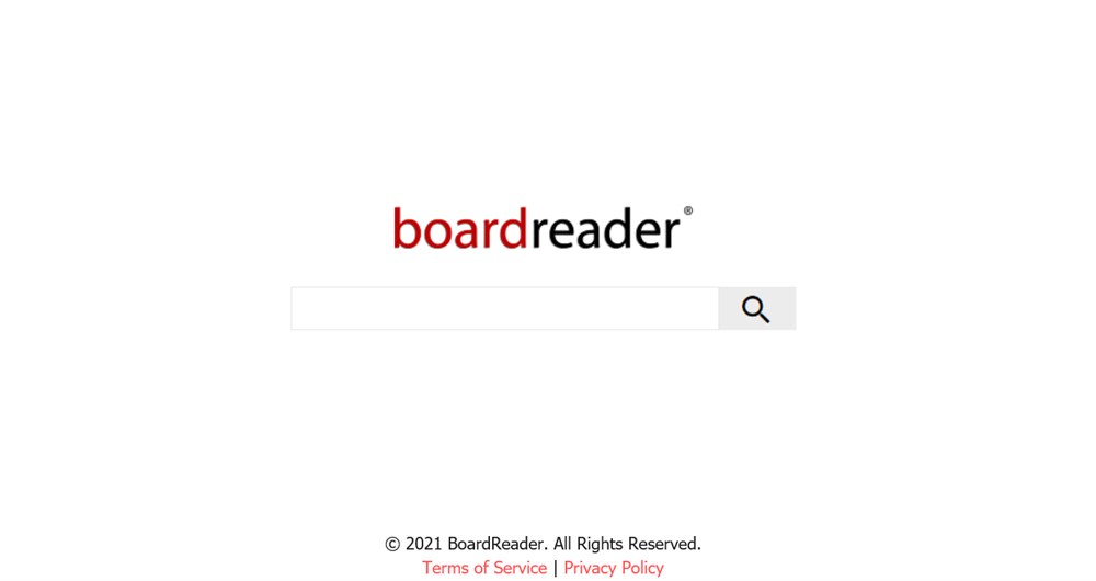 Boardreader Forum Search Engine