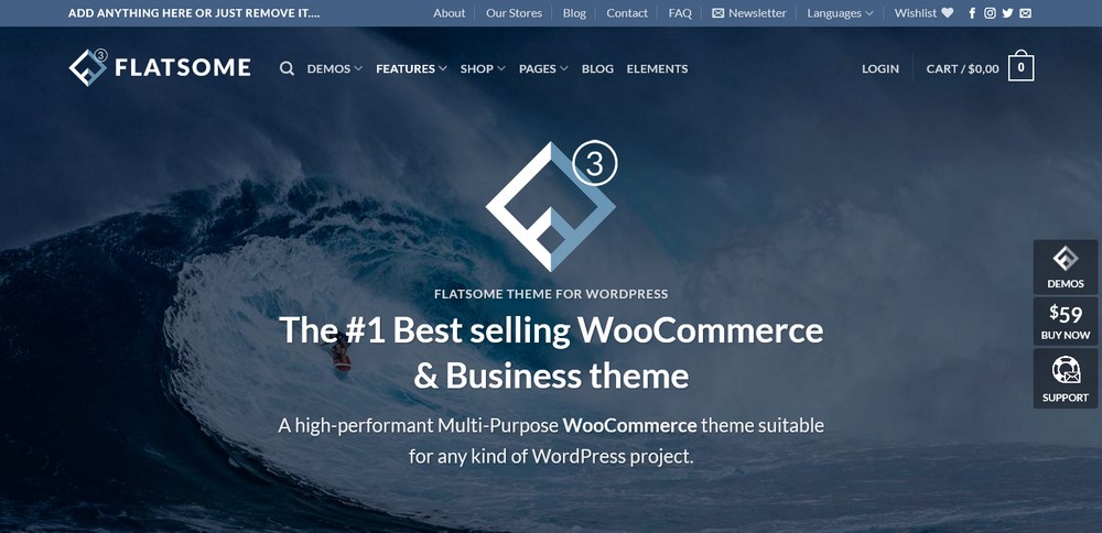 Flatsome Multi-Purpose Responsive WooCommerce Theme