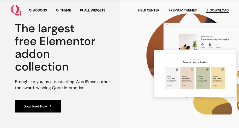 Qi Addons For Elementor WordPress plugin