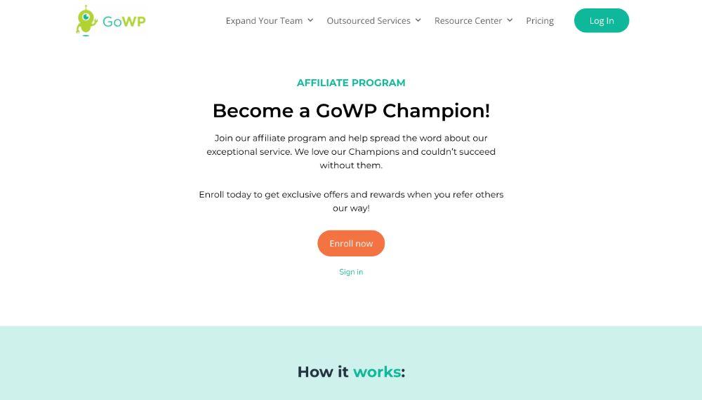 gowp affiliate program