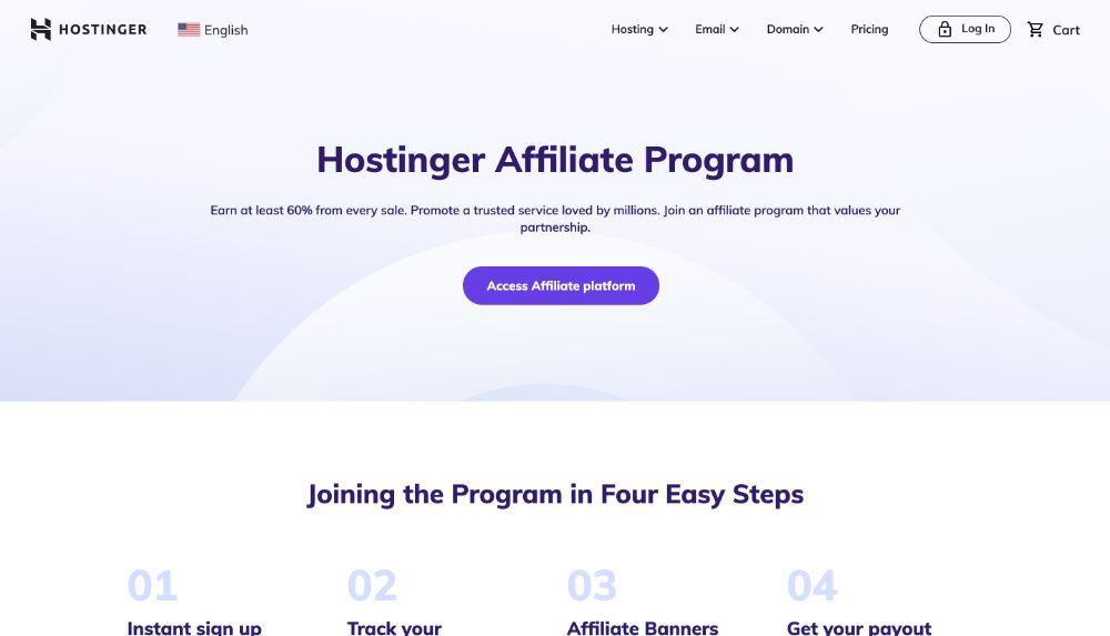 hostinger affiliate program