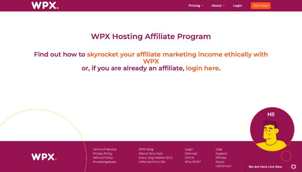 wpx hosting affiliate program