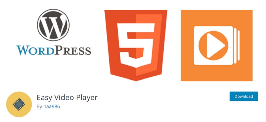 Easy Video Player plugin product page
