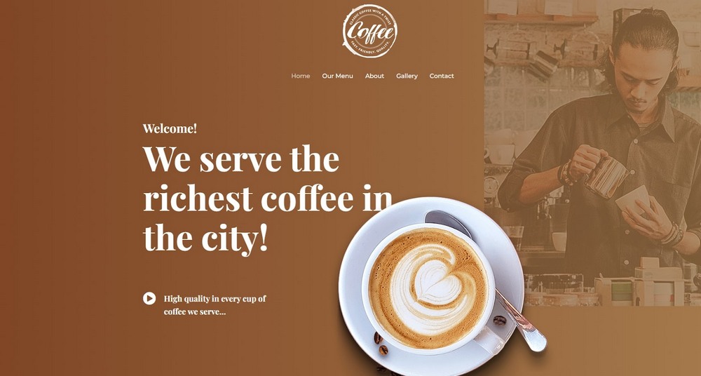 Coffee Shop Astra business template