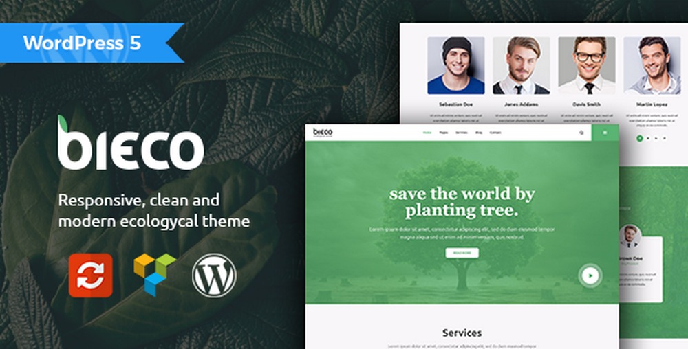 bieco nature wordpress theme