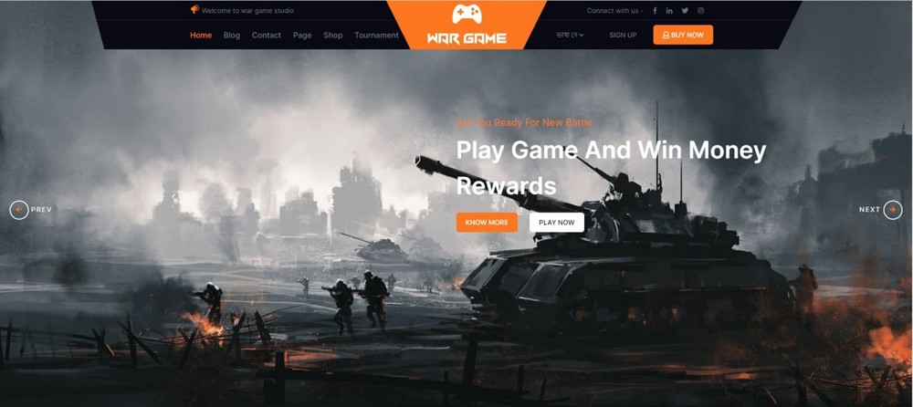 Gaming Lite WordPress theme